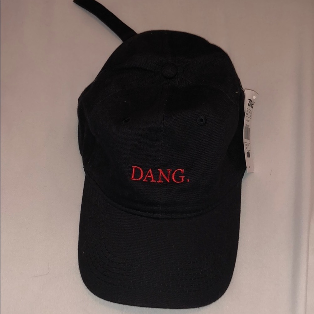 “DANG.” Black hat